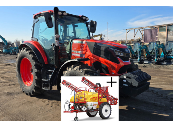 Tractor Kioti HX 1302ATC fara Frana Pneumatica + Erbicidator Projet 3200 / BDL 24M PROMO de vanzare