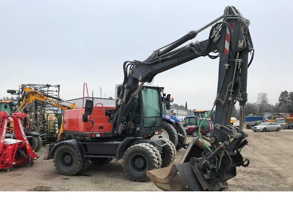 Excavator Pe Roti Second Hand Atlas 140 W, RT M Grip -09 De Vanzare ...