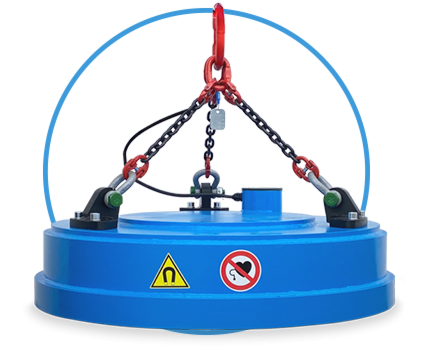 Hydro magnet UtilMAX A.T.I.B. AM 105 IC -  Electromagnet cu lanturi - excavator 18 - 28 t. de vanzare
