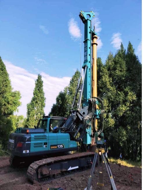 Instalatii de Foraj Instalatie de foraj Sunward SWDM135S - configuratie CFA 4rd Line