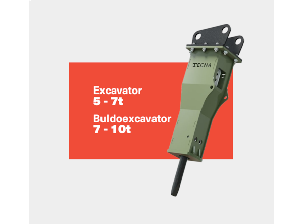 Picoane TECNA TB 350 H - miniexcavator 5,5 - 7 t de vanzare
