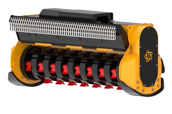 Tocator vegetatie - excavator Femac T15 MZ160 de vanzare