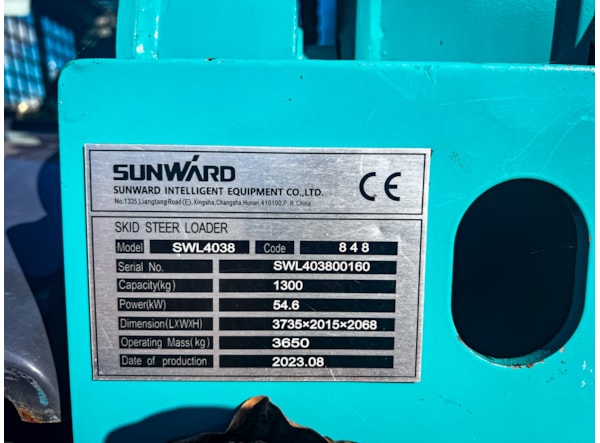 MiniIncarcator SUNWARD 4038 de vanzare