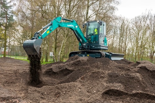 Midiexcavator SUNWARD SWE50UF de vanzare