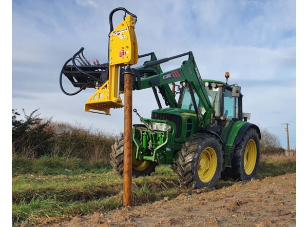 Placa de batut stalpi RABAUD VIBRESCOPIC PRO 17/35 - miniexcavator 1.5-3.5 t de vanzare