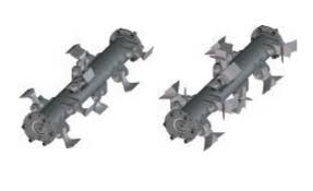 Tocator vegetatie - excavator Berti PARK/SB 110 - -midiexcavator 6 - 8 tone, Ø 6 cm de vanzare