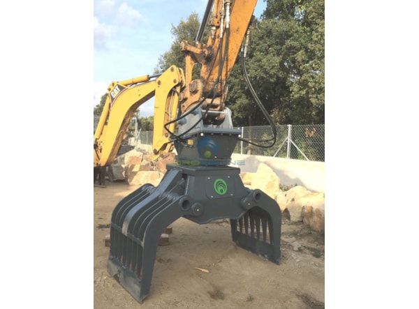  Idrobenne Graifer cu 2 palete  DG 160 + GRI - excavator 12-16 t. de vanzare
