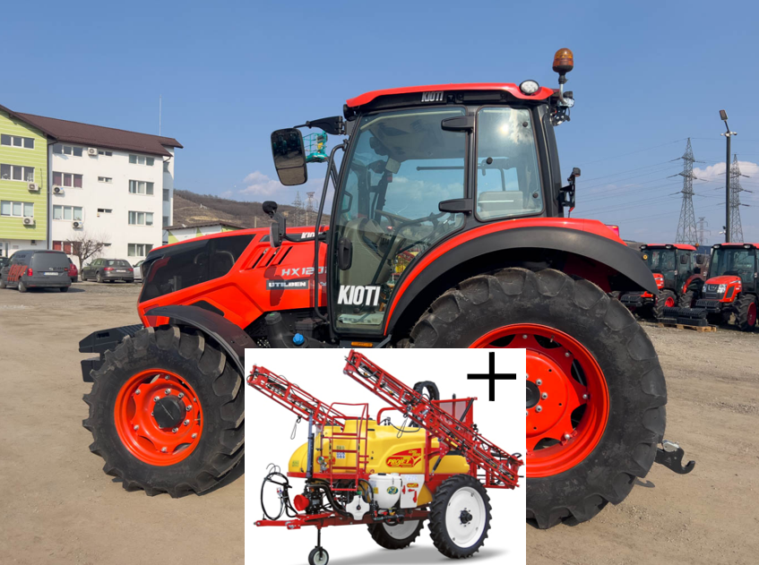 Tractoare HX 1201PC cu Frana Pneumatica + Erbicidator Projet 3200 / BDL 24M PROMO