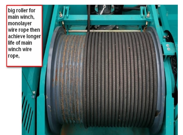 Instalatie de Foraj SUNWARD SWDM160H-2 cu sistem de ridicare pe troliu  (Winch Crowd System) de vanzare