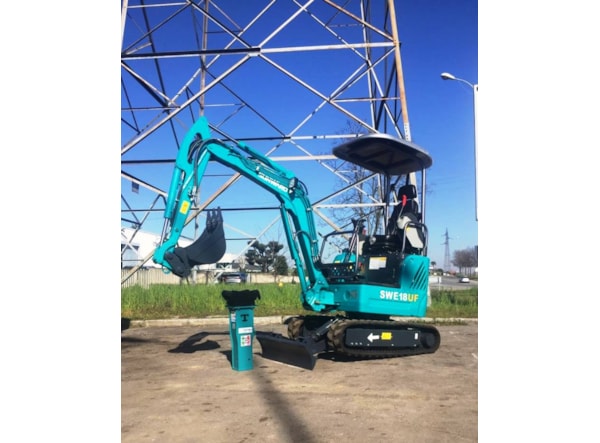 Miniexcavator SUNWARD 18 UF CANOPY de vanzare