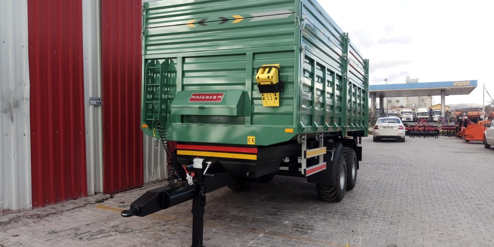 Remorci Agricole NGM3-A2T3-02-8T / Tandem 8 tone