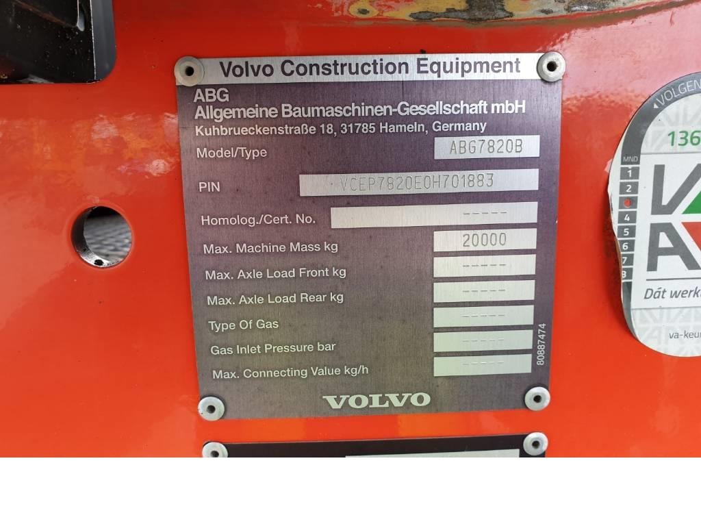 Volvo abg 7820