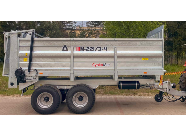 Masina de imprastiat gunoi CynkoMet  N-221/3-4 de vanzare