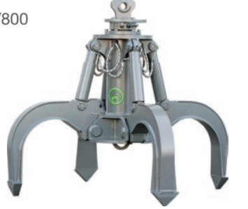 Graifer Idrobenne PV-4/800 + GRI 20T/P + susp. link - excavator 24 - 40 t. de vanzare