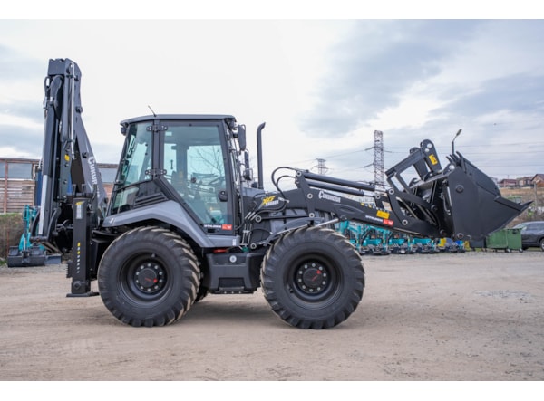 Buldoexcavator CUKUROVA  888XG  STAGE V roti egale -pompa axiala Bosch Rexroth- 2 ani Garantie  de vanzare