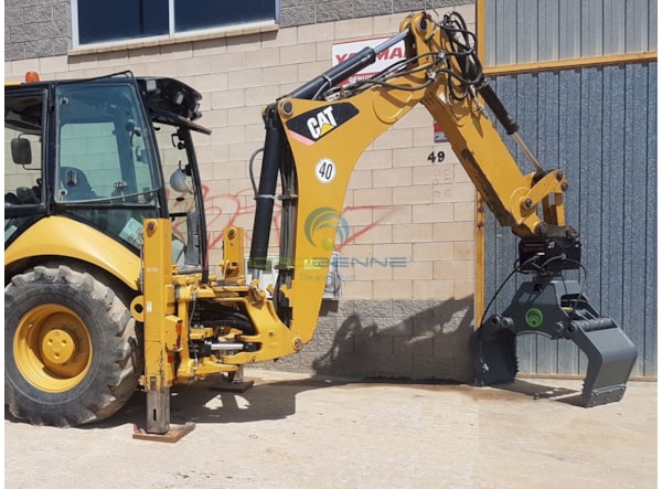 Idrobenne Graifer cu 2 palete DG 35 + GRI - miniexcavator 2.5 - 3,5 t. de vanzare