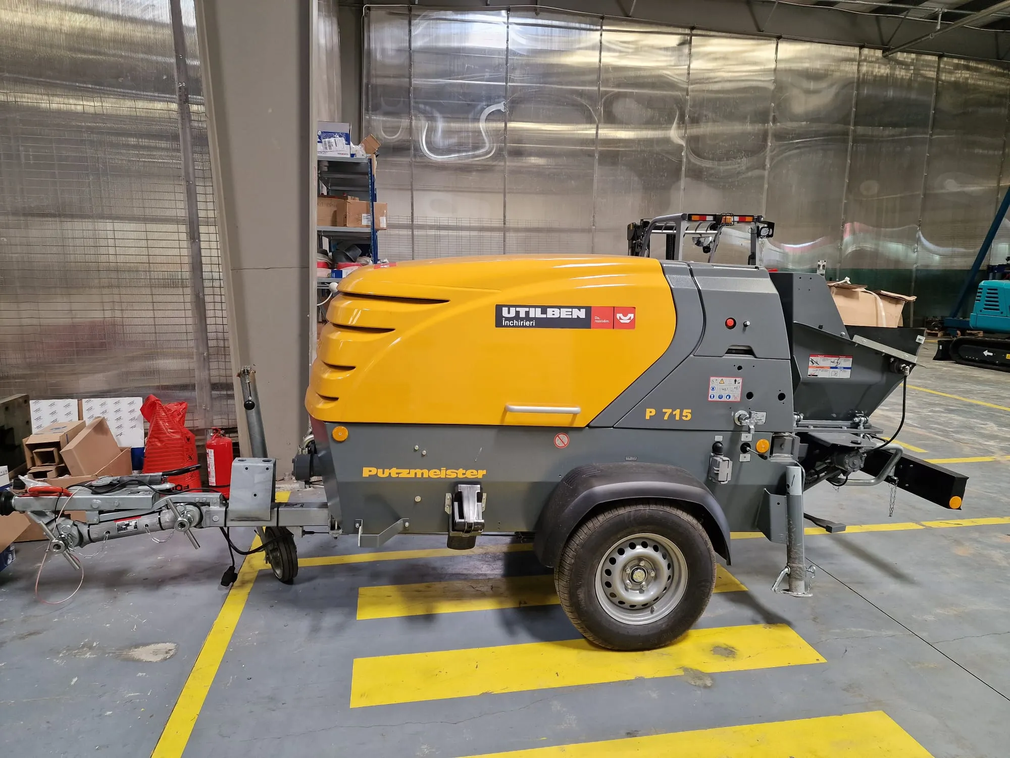 Pompe de beton electrice P 715 TE- Electric ELC22