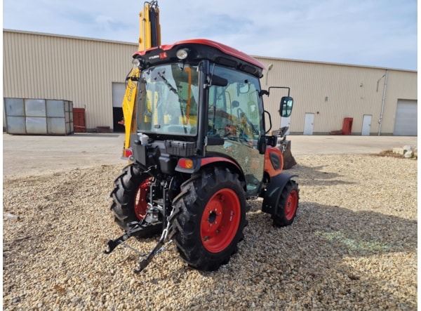 Tractor Kioti CK 4530CH cu Cabina + Freza Rotativa ZAF/ND 125 PROMO de vanzare