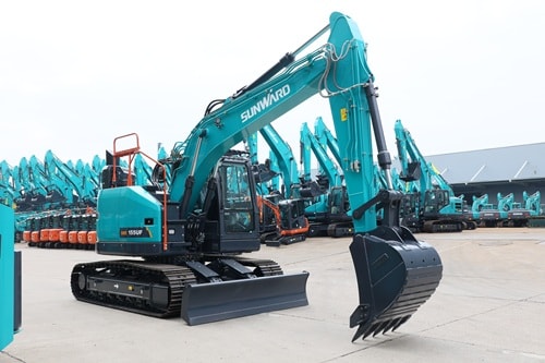 Excavator senile SUNWARD SWE 155 UF de vanzare