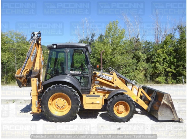 Buldoexcavator Case 580ST de vanzare