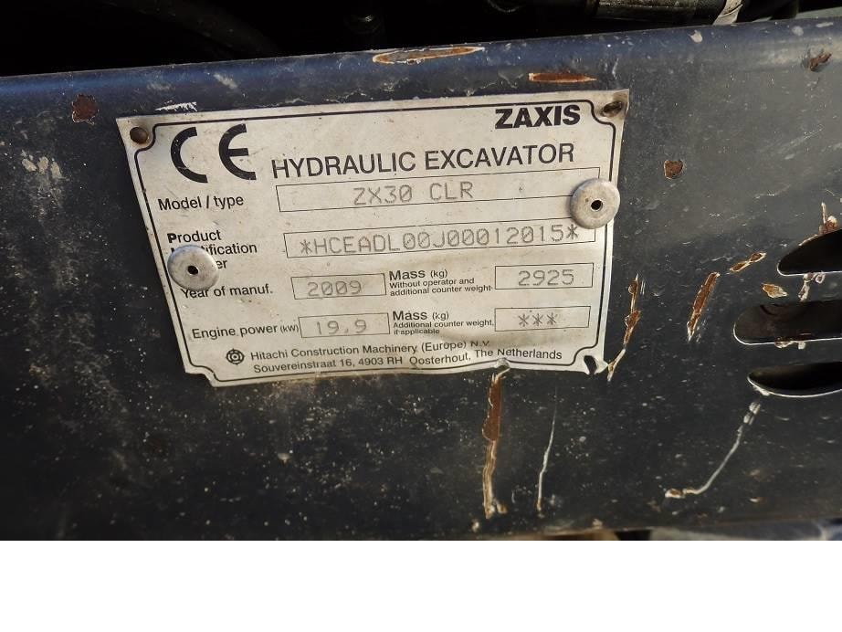 Piese Miniexcavator Hitachi ZX 30 de vanzare 51850 UTILBEN
