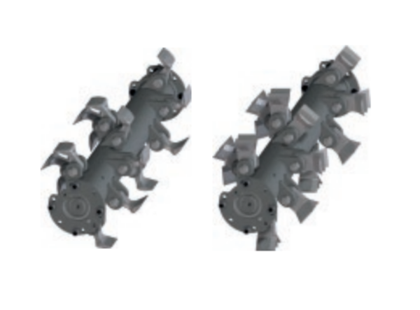 Tocator vegetatie - excavator Berti RA/SB  115  -- midiexcavator 7.5 - 9.5 tone, Ø 7cm de vanzare