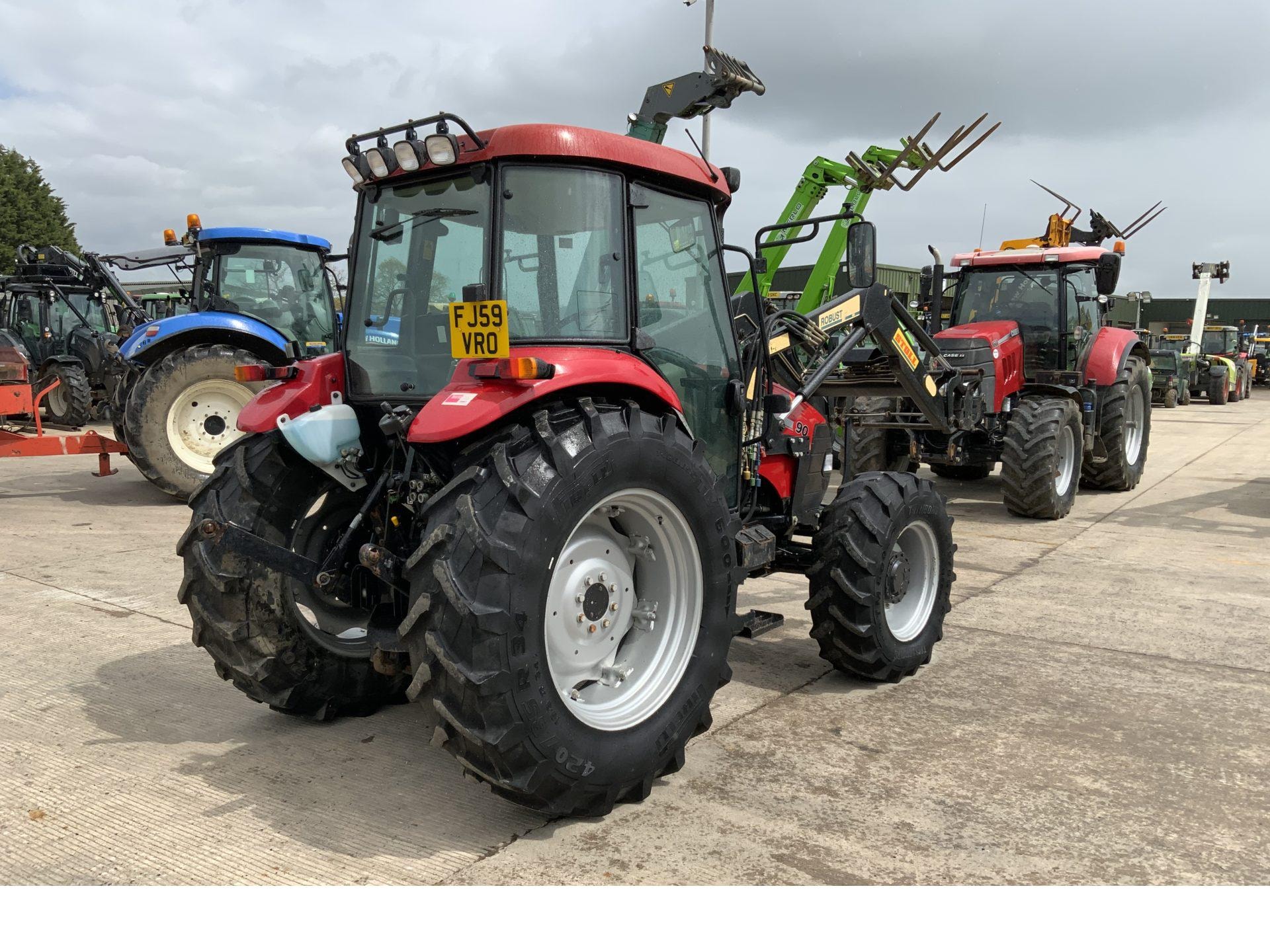 Tractor Case jx90 de vanzare 383650 UTILBEN