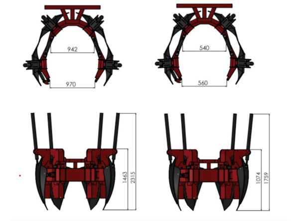  ZAGRODA Transplantator de Arbori  2210 de vanzare
