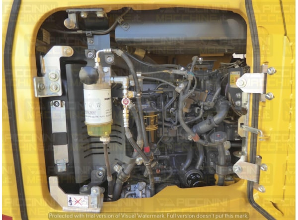 Excavator senile Komatsu PC88MR-11 de vanzare