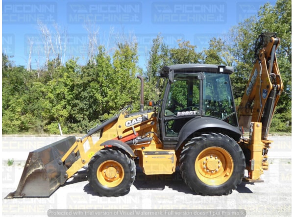Buldoexcavator Case 580ST de vanzare