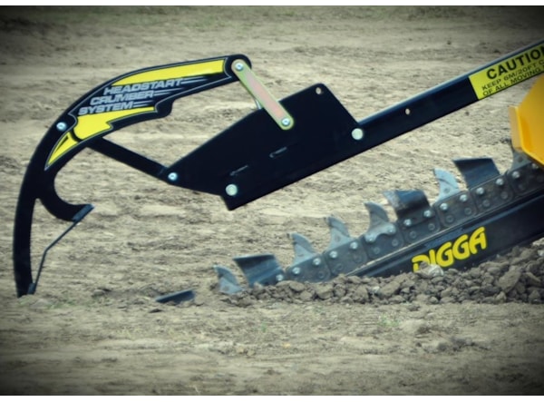Trencher Digga Bigfoot BFT 900 - miniincarcator/miniexcavator 1,5 - 4,5 t. de vanzare