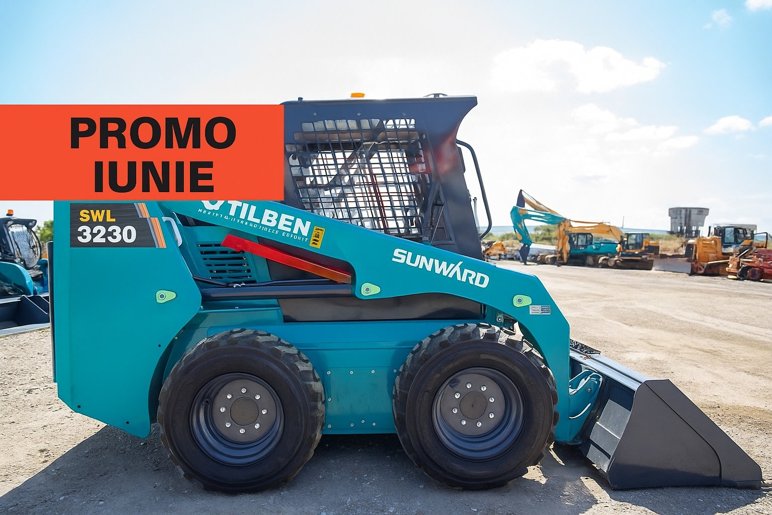 Miniincarcatoare SWL 3230, 3.5 ton, 74CP- PROMOTIE IUNIE 