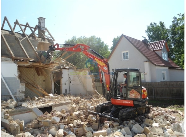  Idrobenne Graifer cu 2 palete SG 25 + GRI - miniexcavator 2.2 - 2.5 t. de vanzare