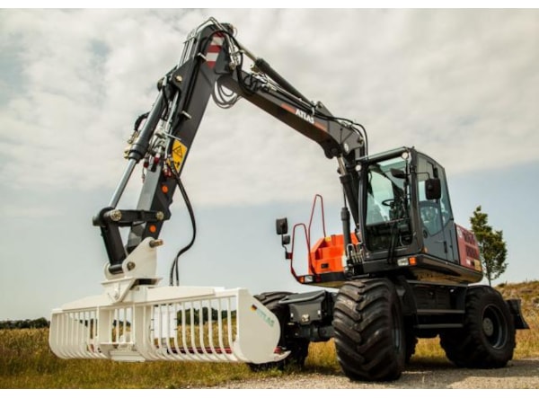 Excavator pe roti Atlas 140W, Garantie 12 luni de vanzare