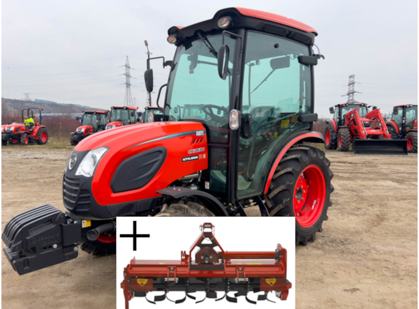 Piese Tractor Kioti CK 3530C cu Cabina +  Freza Rotativa ZAF/ND85 PROMO de vanzare