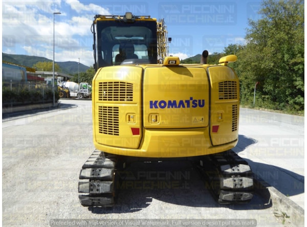 Excavator senile Komatsu PC88MR-11 de vanzare
