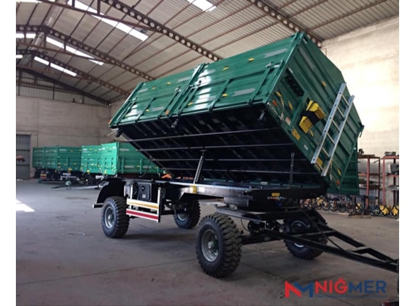Remorca Agricola Nigmer NGR-N5-2-14T / Axa dubla 14 tone de vanzare