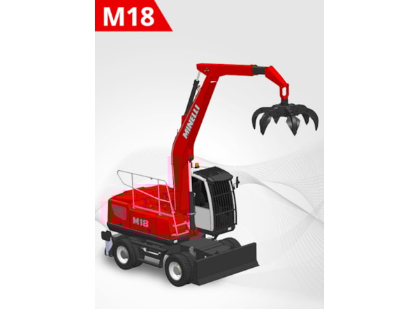 Excavator Industrial MINELLI M18 SG de vanzare