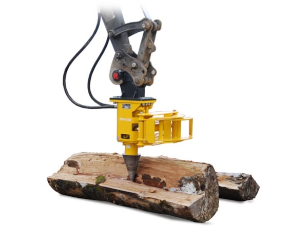 Despicator de lemne RABAUD  FRH 1012 -- excavator 4 - 10 t. de vanzare