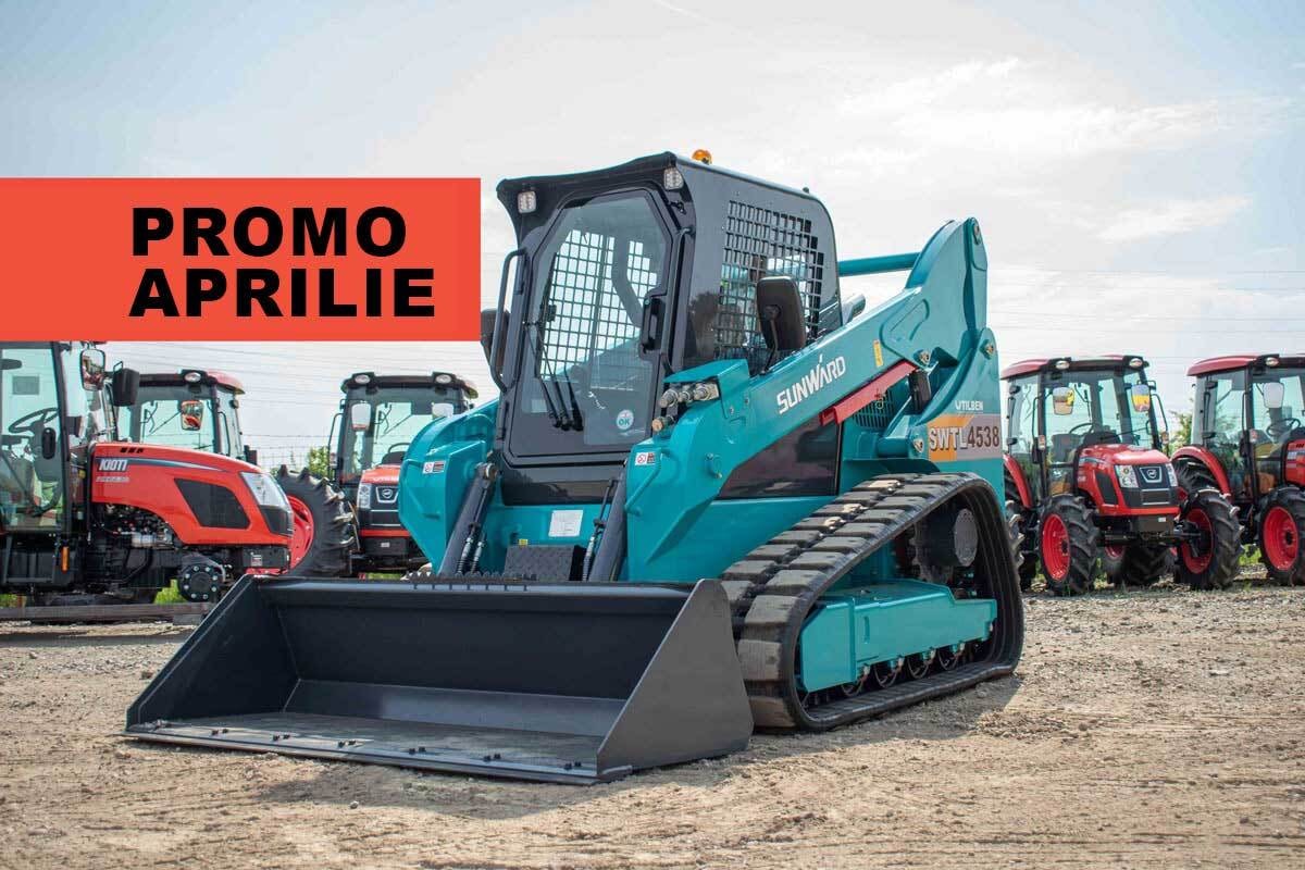 Miniincarcatoare SWTL 4538 pe senile, 4.4ton, 74CP -PROMOTIE APRILIE 