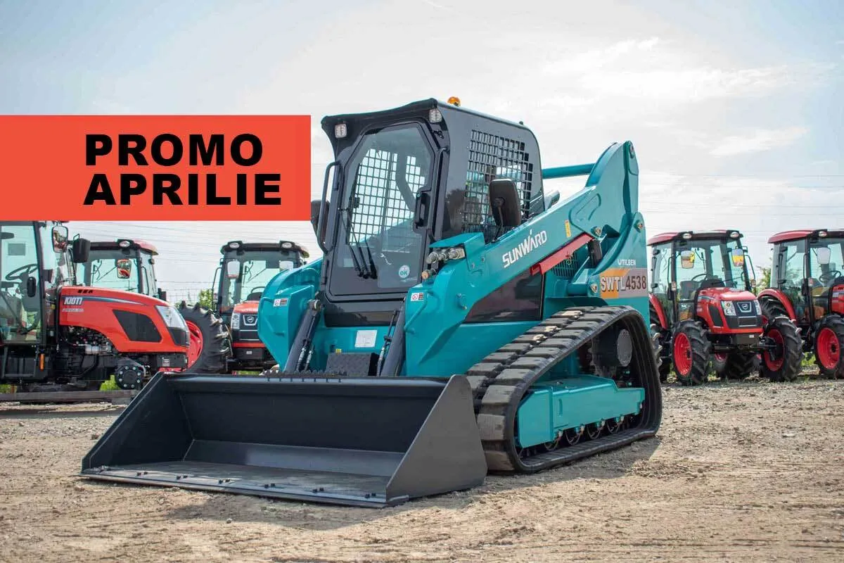 Miniincarcatoare SWTL 4538 pe senile, 4.4ton, 74CP -PROMOTIE APRILIE 