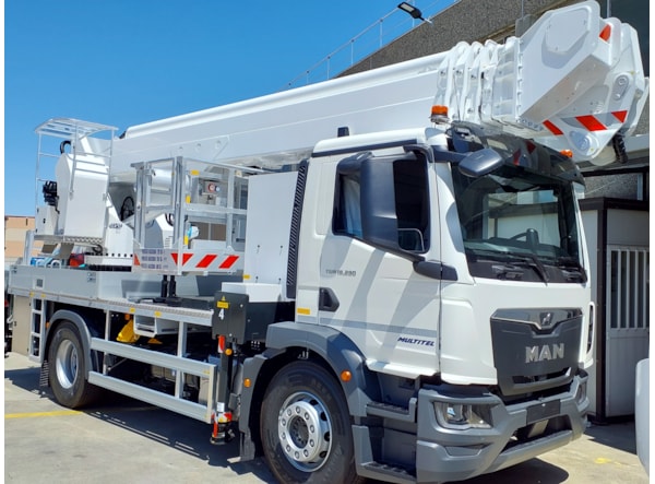 Nacela Autosasiu Multitel MJ 375 - Autosasiu MAN 4 x 4  de vanzare