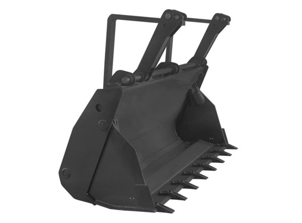 Cupa buldoexcavator fata UtilMAX Cupa multifunctionala cu furci paleti - 2400 mm  de vanzare