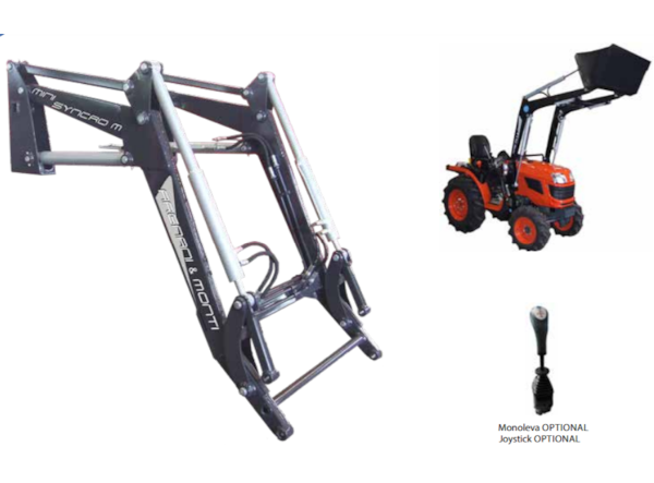 Incarcator frontal tractor ARGNANI & MONTI MINI SYNCRO M 45 - 70 Cp de vanzare