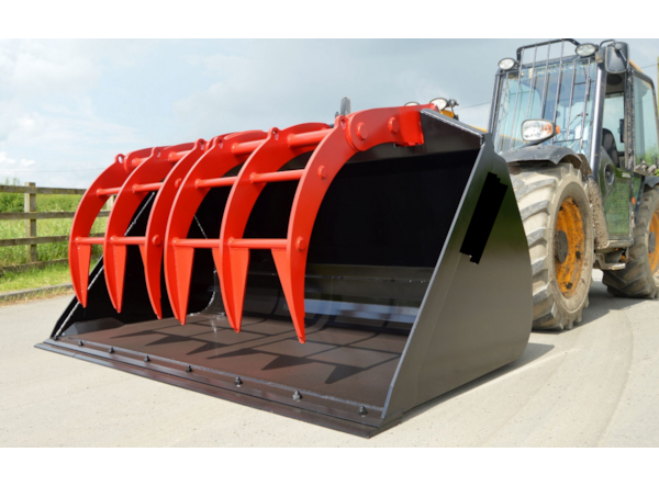 Cupa cu graifer UtilMAX Cupa deseuri 3,5 mc -- Incarcator frontal 12 - 16 t. -- de vanzare