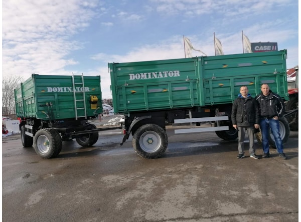 Remorca Agricola Nigmer NGR-N5-2-12T / Axa dubla 12 tone de vanzare