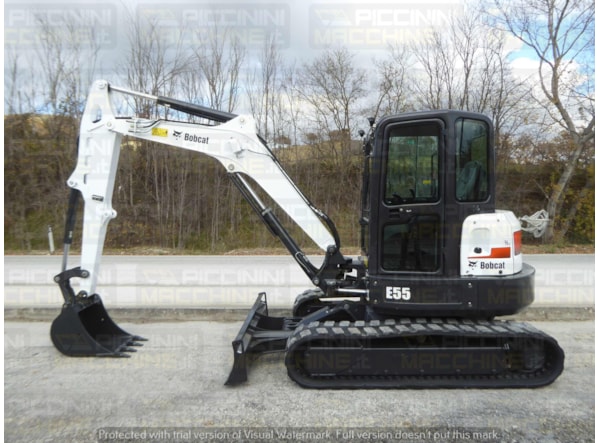 Miniexcavator Bobcat E55 de vanzare