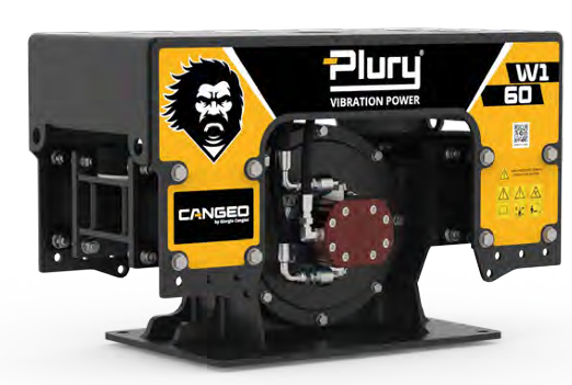 Placa de batut stalpi PLURY W1 60 -- Miniexcavator 6 - 12 t. --