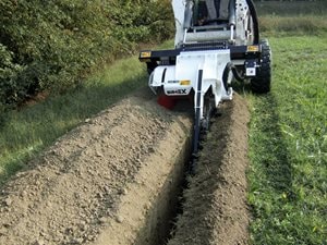 Trencher SIMEX CHD 150 - sant 150 mm pamant moale de vanzare