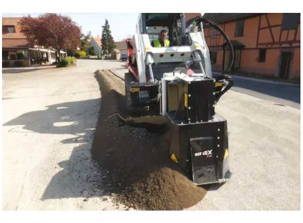 Fierastrau SIMEX RW350 cu disc de 30 mm - miniincarcator  7 - 12 t de vanzare